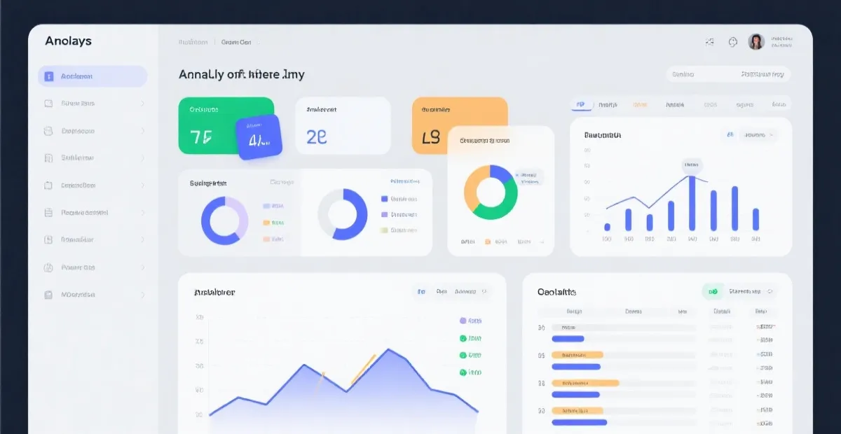 数据看板示意图