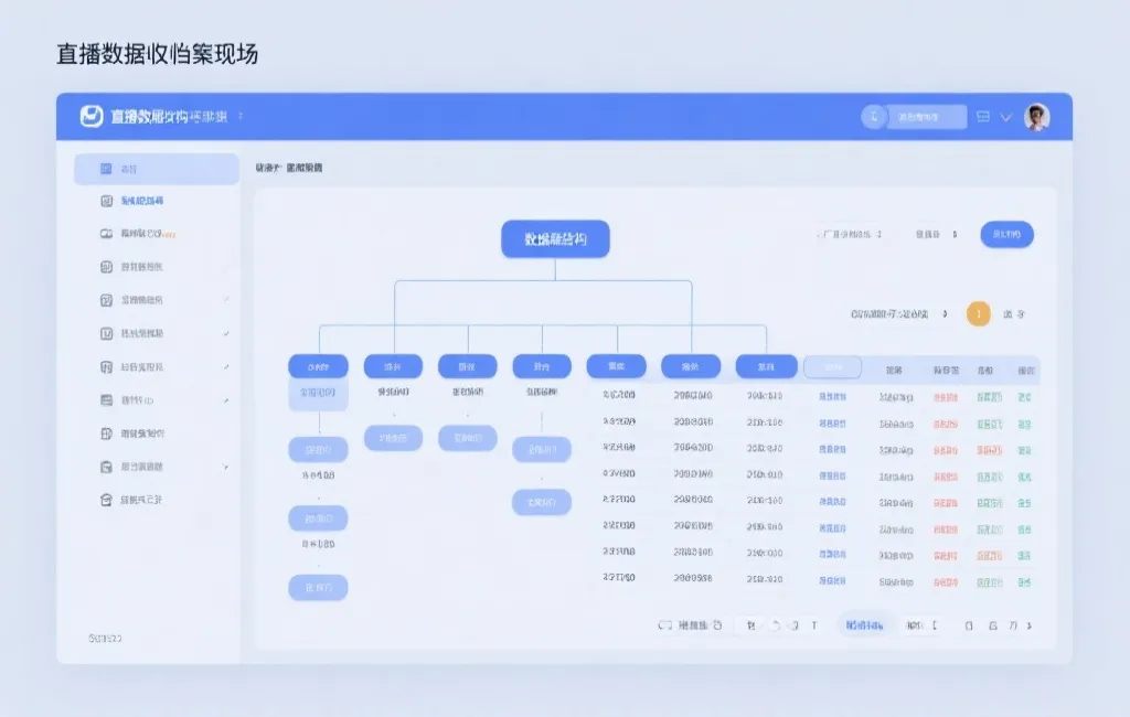 直播数据归档与结构化处理